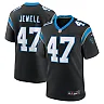 Zennovawear Men's Carolina Panthers Josey Jewell Black Game Jersey