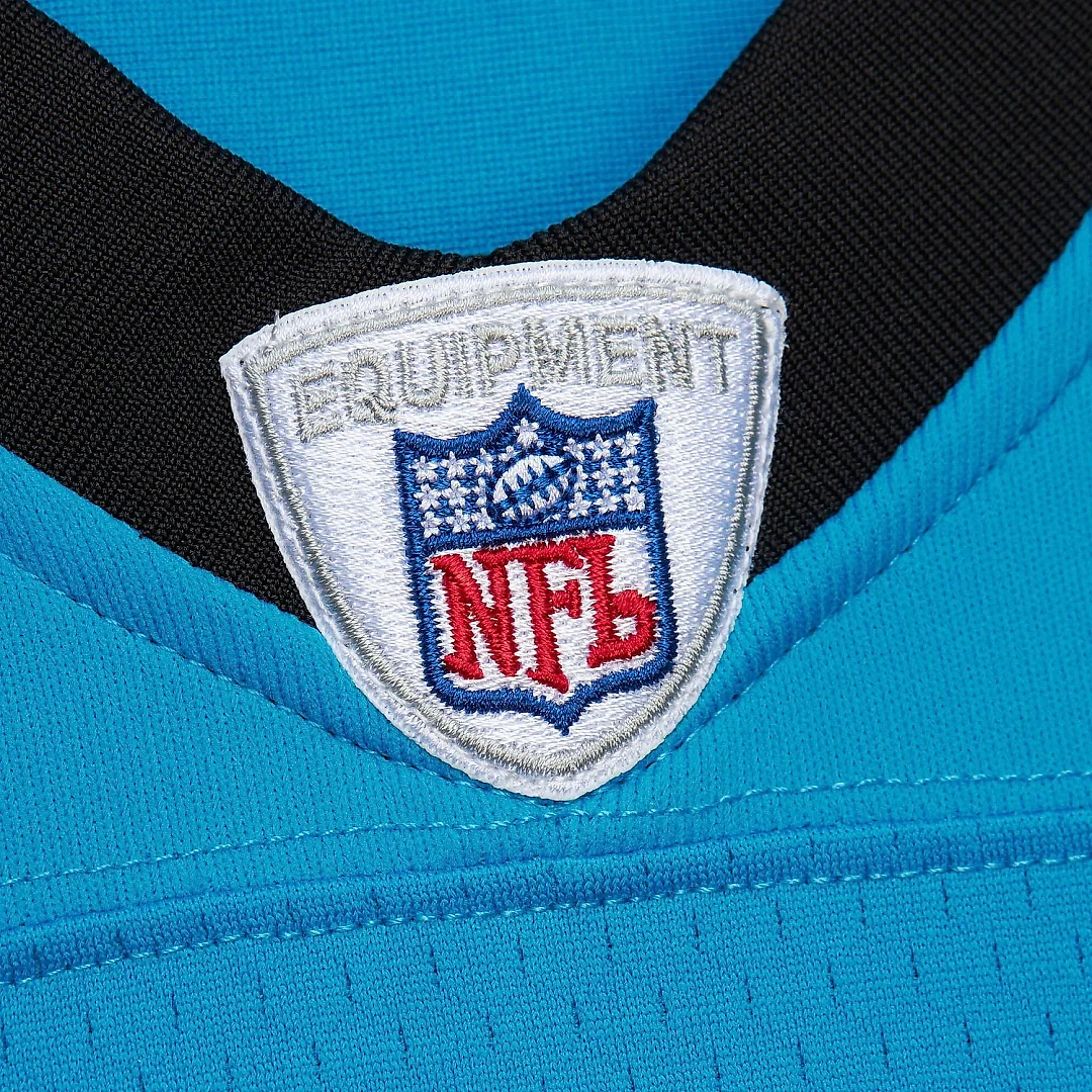 Zennovawear Men's Carolina Panthers Julius Peppers Mitchell & Ness Blue Legacy Jersey