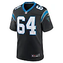 Zennovawear Men's Carolina Panthers Justin McCray Black Team Game Jersey