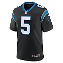 Zennovawear Men's Carolina Panthers Laviska Shenault Jr. Black Team Game Jersey
