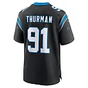 Zennovawear Men's Carolina Panthers Nick Thurman Black Team Game Jersey