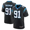 Zennovawear Men's Carolina Panthers Nick Thurman Black Team Game Jersey