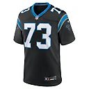 Zennovawear Men's Carolina Panthers Rashard Lawrence Black Game Jersey