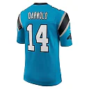 Zennovawear Men's Carolina Panthers Sam Darnold Blue Vapor Limited Jersey