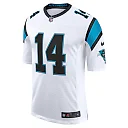 Zennovawear Men's Carolina Panthers Sam Darnold White Vapor Limited Jersey