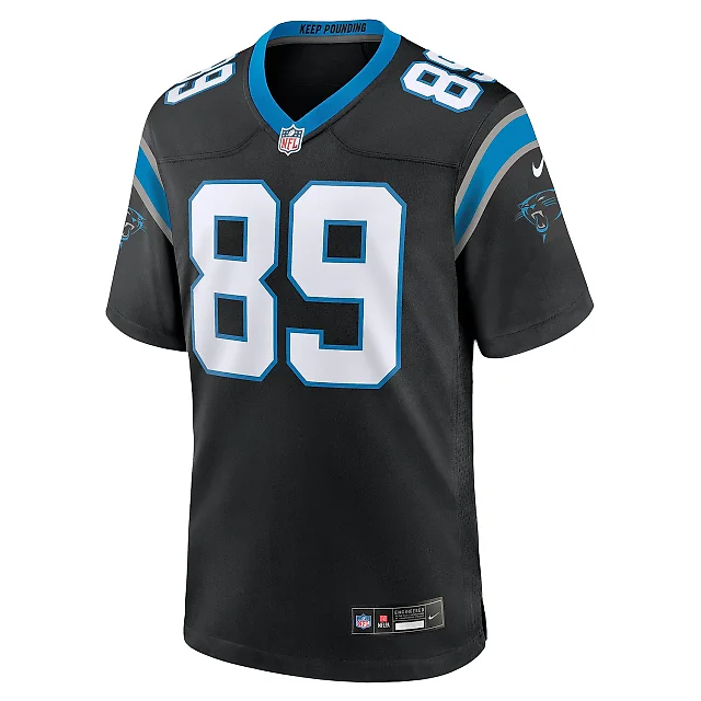 Zennovawear Men's Carolina Panthers Steve Smith Sr. Black Retired Player Game Jersey