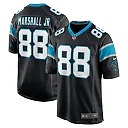 Zennovawear Men's Carolina Panthers Terrace Marshall Jr. Black Player Game Jersey