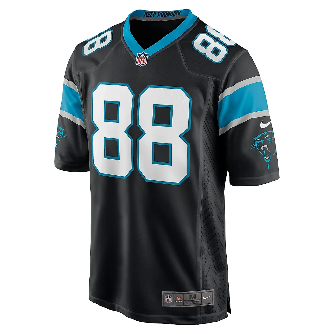 Zennovawear Men's Carolina Panthers Terrace Marshall Jr. Black Player Game Jersey