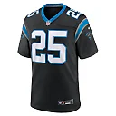 Zennovawear Men's Carolina Panthers Xavier Woods Black Team Game Jersey