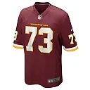 Zennovawear Men's Chase Roullier Washington Football Team Burgundy Game Player Jersey