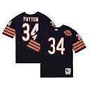 Zennovawear Men's Chicago Bears 1983 Walter Payton Mitchell & Ness Navy Throwback Retired Player Jersey