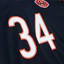 Zennovawear Men's Chicago Bears 1983 Walter Payton Mitchell & Ness Navy Throwback Retired Player Jersey