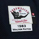 Zennovawear Men's Chicago Bears 1983 Walter Payton Mitchell & Ness Navy Throwback Retired Player Jersey