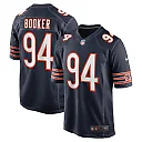 Zennovawear Men's Chicago Bears Austin Booker Navy Game Jersey