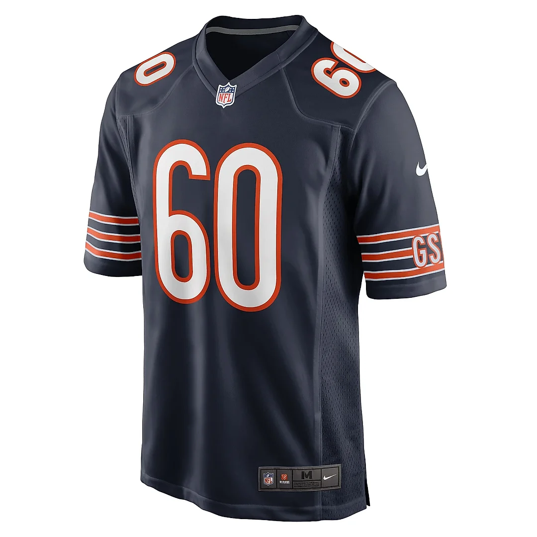 Zennovawear Men's Chicago Bears Bill Murray Navy Team Game Jersey