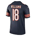 Zennovawear Men's Chicago Bears Caleb Williams Navy Team Legend Player Performance Top