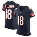 Zennovawear Men's Chicago Bears Caleb Williams Navy Team Vapor F.U.S.E. Elite Jersey