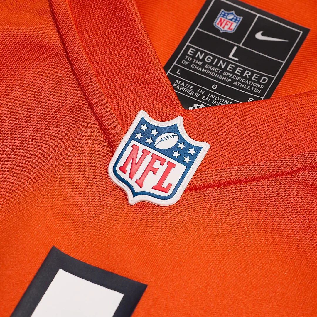 Zennovawear Men's Chicago Bears Caleb Williams Orange Alternate Player Game Jersey