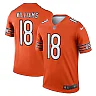 Zennovawear Men's Chicago Bears Caleb Williams Orange Alternate Legend Player Performance Top