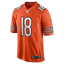 Zennovawear Men's Chicago Bears Caleb Williams Orange Alternate Player Game Jersey