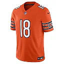 Zennovawear Men's Chicago Bears Caleb Williams Orange Vapor F.U.S.E. Limited Jersey