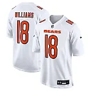 Zennovawear Men's Chicago Bears Caleb Williams Tundra White Fashion Jersey