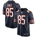 Zennovawear Men's Chicago Bears Cole Kmet Navy Player Game Jersey