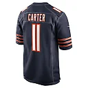 Zennovawear Men's Chicago Bears DeAndre Carter Navy Game Jersey