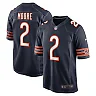Zennovawear Men's Chicago Bears D.J. Moore Navy Team Color Game Jersey