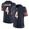 Zennovawear Men's Chicago Bears Eddie Jackson Navy Vapor F.U.S.E. Limited Jersey