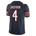 Zennovawear Men's Chicago Bears Eddie Jackson Navy Vapor F.U.S.E. Limited Jersey
