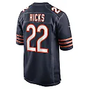 Zennovawear Men's Chicago Bears Elijah Hicks Navy Team Game Jersey