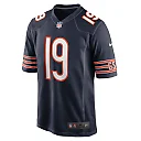 Zennovawear Men's Chicago Bears Equanimeous St. Brown Navy Game Player Jersey