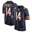 Zennovawear Men's Chicago Bears Gerald Everett Navy Game Jersey