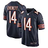 Zennovawear Men's Chicago Bears Gerald Everett Navy Game Jersey