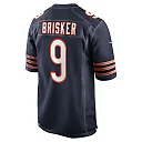 Zennovawear Men's Chicago Bears Jaquan Brisker Navy Game Player Jersey