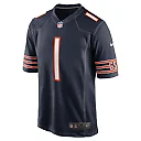 Zennovawear Men's Chicago Bears Jaylon Johnson Navy Game Jersey