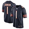 Zennovawear Men's Chicago Bears Jaylon Johnson Navy Game Jersey