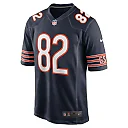 Zennovawear Men's Chicago Bears John Jackson Navy Game Jersey