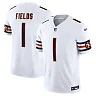 Zennovawear Men's Chicago Bears Justin Fields White Vapor F.U.S.E. Limited Jersey
