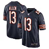 Zennovawear Men's Chicago Bears Keenan Allen Navy Team Game Jersey