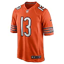 Zennovawear Men's Chicago Bears Keenan Allen Orange Alternate Game Jersey