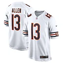 Zennovawear Men's Chicago Bears Keenan Allen White Game Jersey