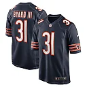 Zennovawear Men's Chicago Bears Kevin Byard III Navy Game Jersey