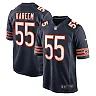 Zennovawear Men's Chicago Bears Khalid Kareem Navy Team Game Jersey