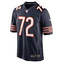 Zennovawear Men's Chicago Bears Kiran Amegadjie Navy Game Jersey
