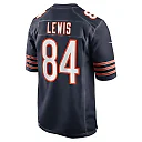 Zennovawear Men's Chicago Bears Marcedes Lewis Navy Game Jersey