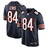 Zennovawear Men's Chicago Bears Marcedes Lewis Navy Game Jersey