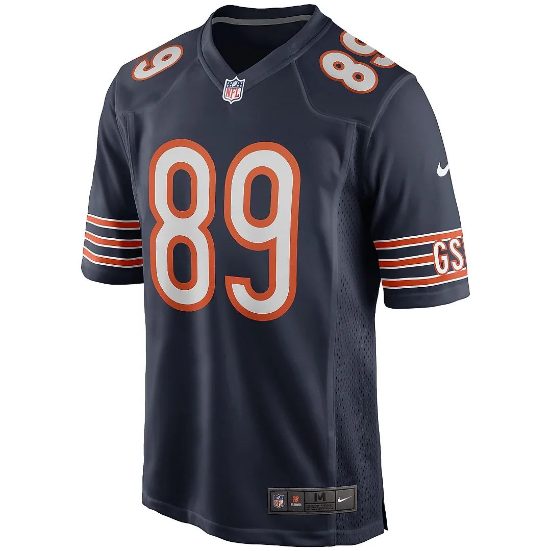 Zennovawear Men's Chicago Bears Mike Ditka Navy Game Retired Player Jersey