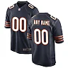 Zennovawear Men's Chicago Bears Navy Custom Game Jersey